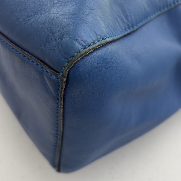 Kate Spade Royal Blue Leather Handbag - Picture 9 of 16